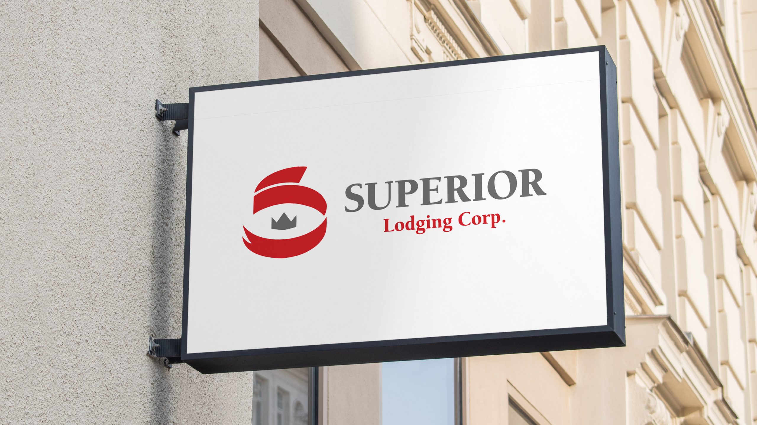 Superior Lodging Corporation City Sign