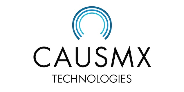 talonX Creative Agency - CAUSMX Technologies Corp IT Solutions for Business Custom Logo Design Light