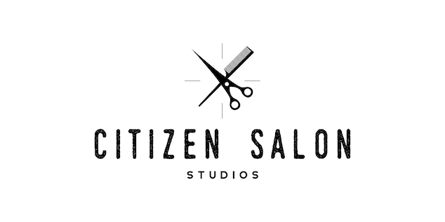 talonX Creative Agency - Citizen Salon Studios Calgary Custom Logo Design Light