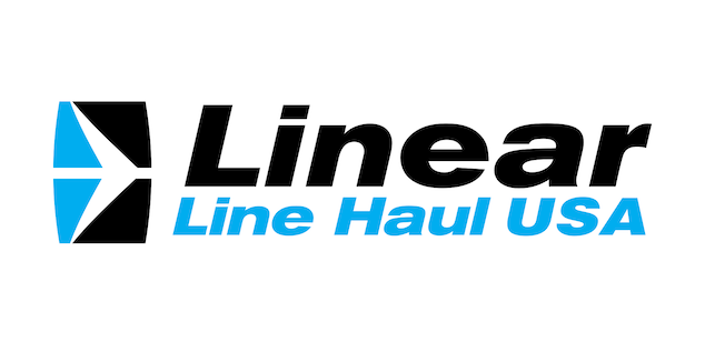 talonX Creative Agency - Linear Line Haul USA North American Transport Logistics Calgary Custom Logo Design Light