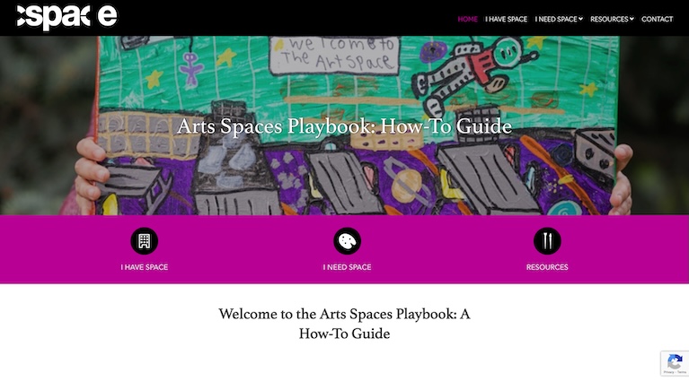 talonX Creative Agency - cSPACE Arts Spaces Playbook Calgary Web Design Agency