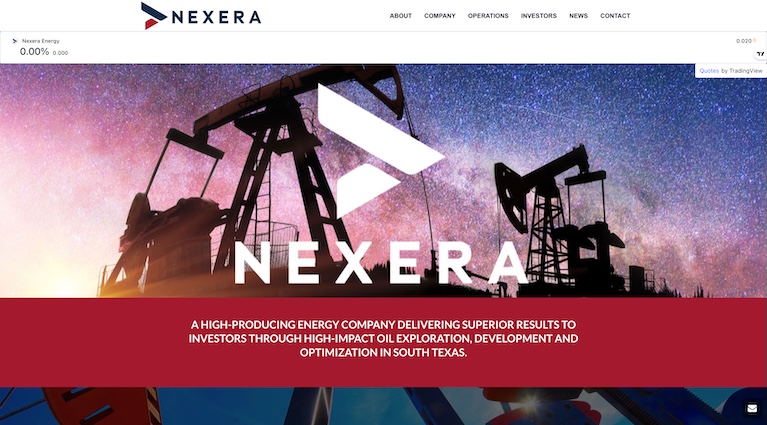 talonX Creative Agency - Nexera Energy Inc Calgary Web Design Agency